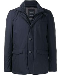 Herno - Layered Down Jacket - Lyst