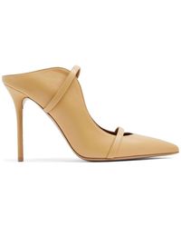 Malone Souliers - Maureen Pointed-toe Leather Mules - Lyst