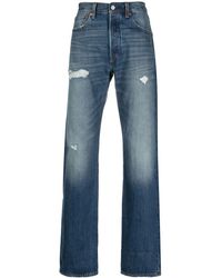 Levi's - Bootcut-Jeans im Distressed-Look - Lyst