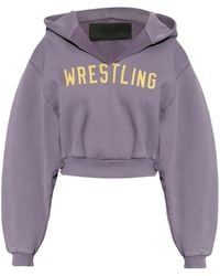 Fear Of God - Logo-Print Hoodie - Lyst