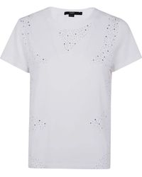 Seventy - Crystal-Embellished T-Shirt - Lyst