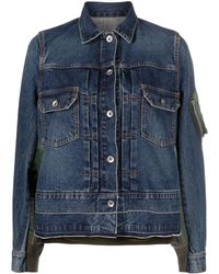 Sacai Jean and denim jackets for Women | Online Sale up to 30% off 