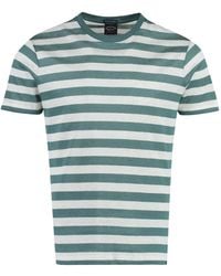 Paul & Shark - Striped T-Shirt - Lyst