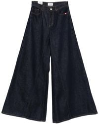 AMISH - Colette Jeans Met Wijde Pijpen - Lyst