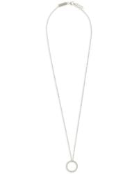 Maison Margiela - Numeric Engraved Ring-Pendant Necklace - Lyst