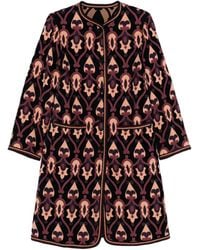 Etro - Paisley-Pattern Reversible Coat - Lyst