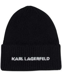 KARL LAGERFELD - K/Essential Beanie - Lyst
