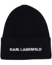 KARL LAGERFELD - K/Essential Beanie - Lyst