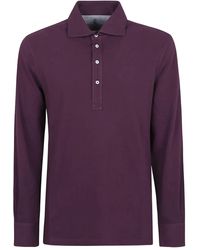 Brunello Cucinelli - Polo A Maniche Lunghe - Lyst
