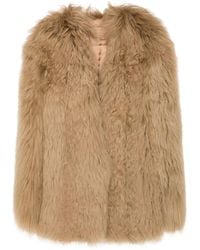 Prada - Shearling Jacket - Lyst