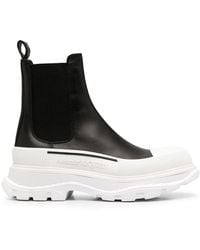 McQueen - Chunky-Sole Chelsea Boots - Lyst