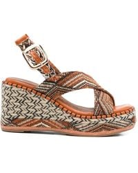 CafeNoir - Crossover Espadrilles - Lyst