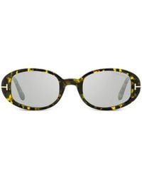 Tom Ford - Iggy Oval-Frame Sunglasses - Lyst