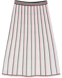 J.Lindeberg - Striped Knit Midi Skirt - Lyst