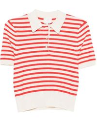 A.P.C. - Gestreifter Polo-Pullover - Lyst
