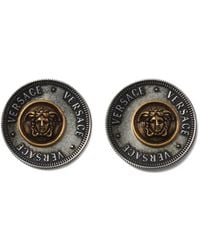 Versace - Icon Coins Ohrringe - Lyst
