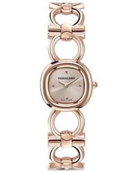 Ferragamo - Montre Double Gancini 25 Mm - Lyst