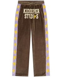 Kidsuper - Stars Velour Trousers - Lyst