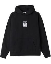 Obey - Hoodie mit Logo-Print - Lyst