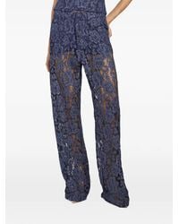 FEDERICA TOSI - Lace Five-Pocket Trousers - Lyst