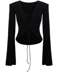 MANURI - Stevie Long-Sleeve Top - Lyst