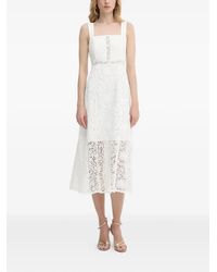 Morgan - Vestido Con Cuello Cuadrado - Lyst