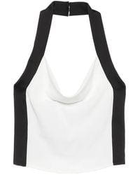 Patrizia Pepe - Backless Halterneck Top - Lyst