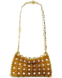 Rabanne - 1969 Nano Crystal-Embellished Shoulder Bag - Lyst