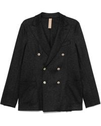 Eleventy - Double-Breasted Blazer - Lyst