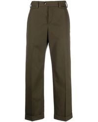 PT Torino - Pressed-Crease Straight-Leg Trousers - Lyst