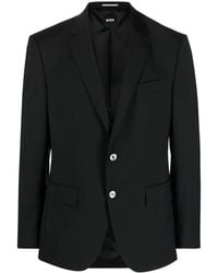 BOSS - Single-Breasted Blazer - Lyst