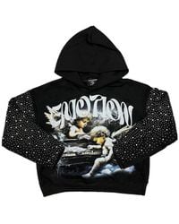 Mixed Emotions - Rhinestone-Embellished Graphic-Print Hoodie - Lyst