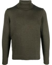 Zanone - Roll-Neck Wool Sweater - Lyst