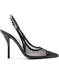 Gucci - 110 Mm Signoria Slingback Pumps - Lyst