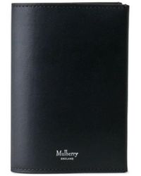 Mulberry - Logo-stamp Leather Wallet - Lyst