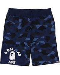 A Bathing Ape - Short Camo Cutting - Lyst