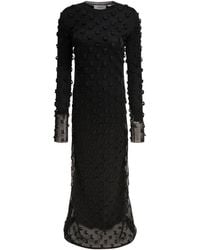 Max Mara - Long Flared Dress Dresses - Lyst