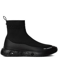KARL LAGERFELD - K/Kite Run Sock Boots - Lyst