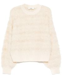 B+ AB - Textured Crew-Neck Jumper - Lyst