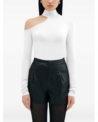MARCELLA - Evan Cut-Out Long-Sleeve Top - Lyst
