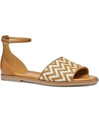 Geox - Woven Ankle-Strap Sandals - Lyst