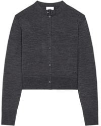 Courreges - Cardigan Boutonné À Détail De Boucle - Lyst