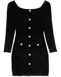 Self-Portrait - Chenille Knit Mini Dress - Lyst