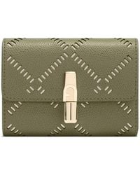 Furla - Iride Compact Perforated Wallet - Lyst