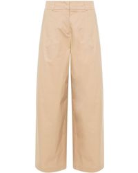 Peserico - Pleat-detail Palazzo Trousers - Lyst