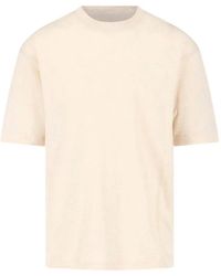 White Sand - Crew-Neck T-Shirt - Lyst