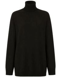 Rick Owens - Oversized Turtleneck Sweater - Lyst