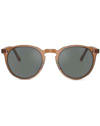 Oliver Peoples - O'malley Sun Pantos-frame Sunglasses - Lyst