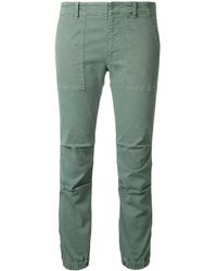 Nili Lotan - Pantalones capri con dobladillo elástico - Lyst