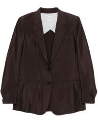 Alysi - Notched-Lapel Blazer - Lyst